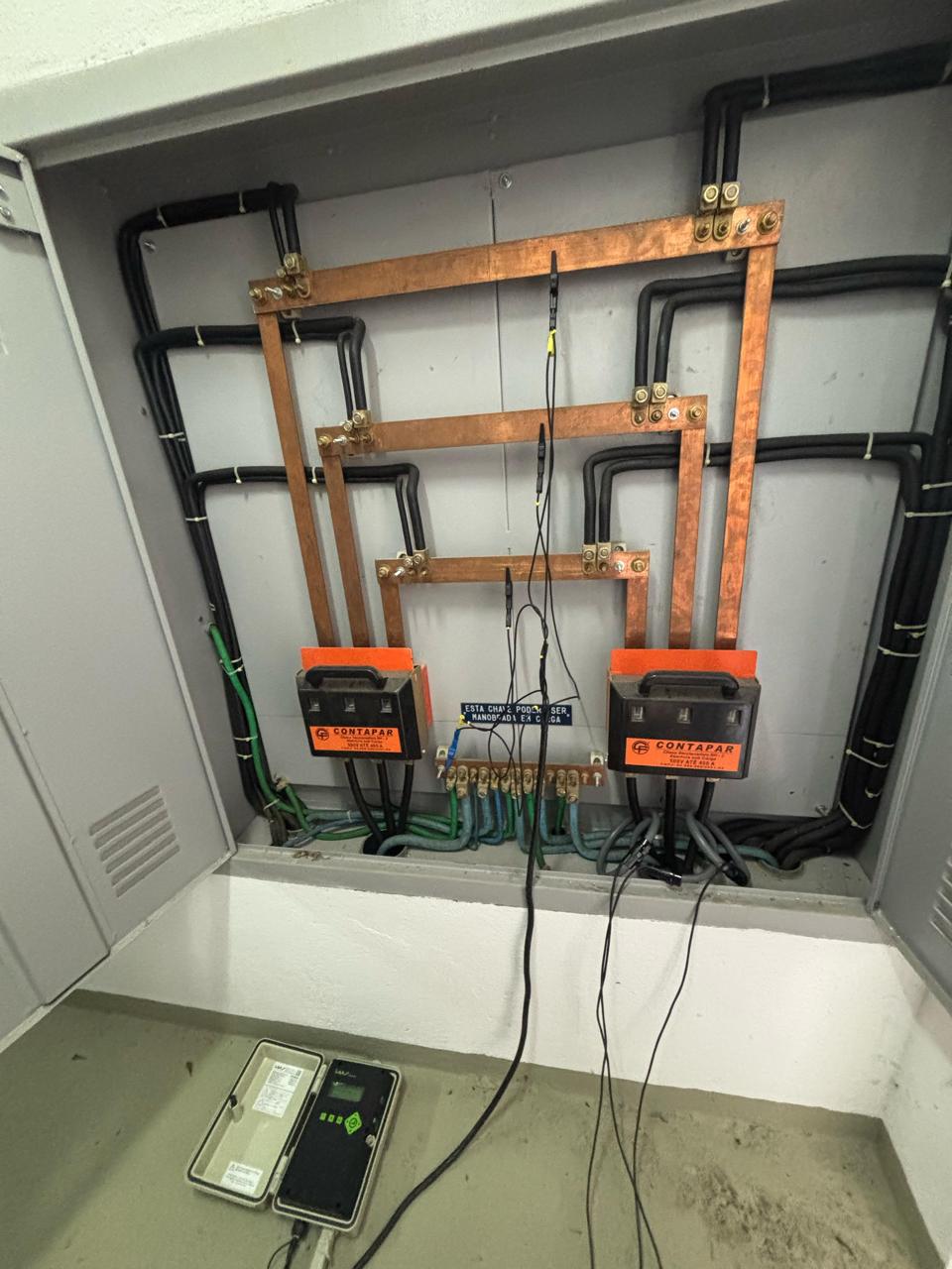 Painel que foi feita análise de energia